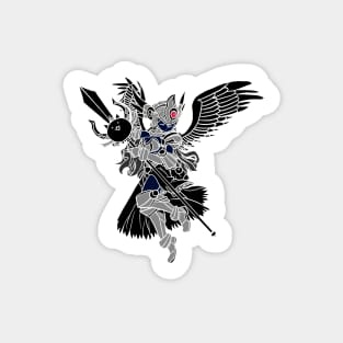 True Valkyrie Cat, Dark Sticker